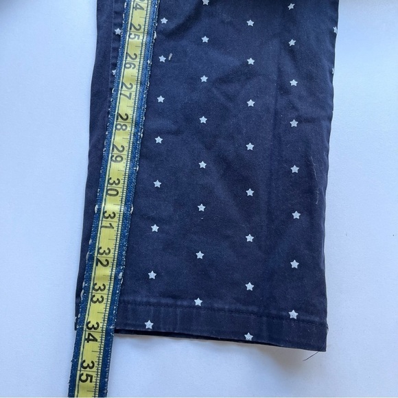 Tommy Hilfiger Pants Hampton Navy Blue Stars Print Stretch Slim Chino Medium 8 - Picture 10 of 15